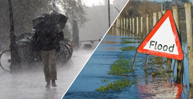 Forecasters have issued a 'danger to life' flood warning