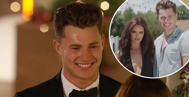 Curtis came fourth on Love Island with his partner Maura