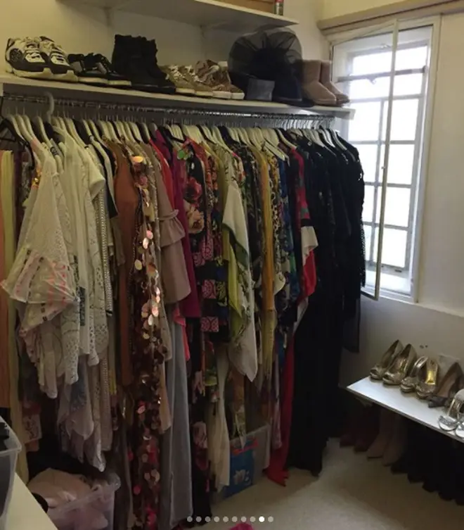 Gemma has loads of clothes, shoes and accessories