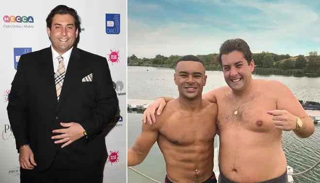 James has seemingly lost a lot of weight