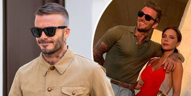 Fans have gone wild over this photo of David Beckham