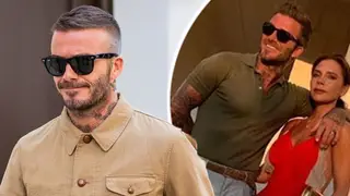 Fans have gone wild over this photo of David Beckham