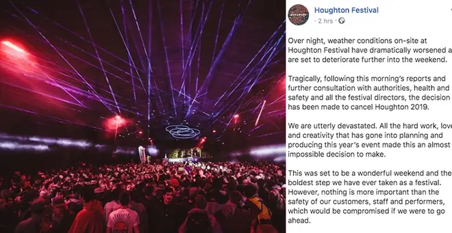 Houghton Festival has been cancelled