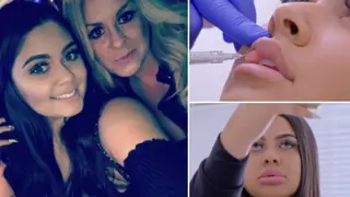 Mum, 45, buys herself and daughter matching lip fillers for "princess" Mariah's 21st birthday.