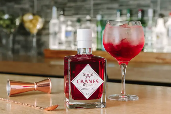 This fruity cocktail would be just as much of a treat at Christmas
