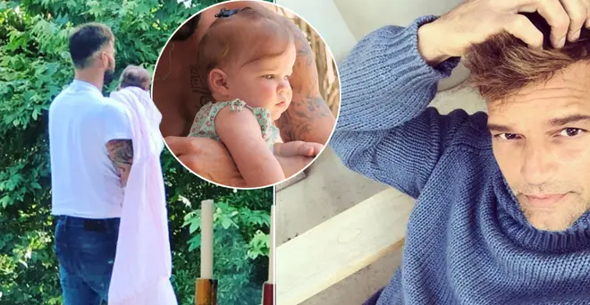 Ricky Martin has shared the first photo of his daughter