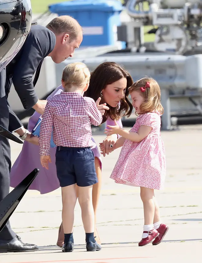 Kate Middleton had to be firm with her daughter back in 2017 as she had a meltdown in front off the cameras