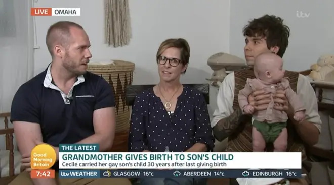 Matthew, Elliot and Cecile appeared on Good Morning Britain