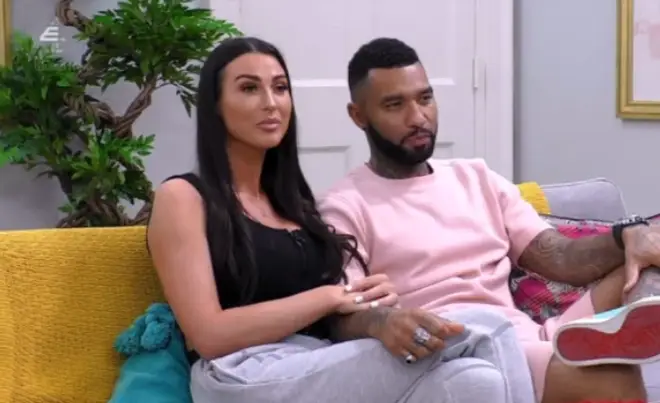 Alice and Jermaine are receiving couples therapy on Celebs Go Dating