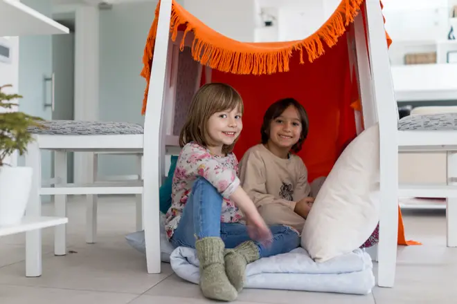 Dens take seconds to make, but provide hours of fun