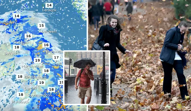 The UK is set to experience autumnal weather this week