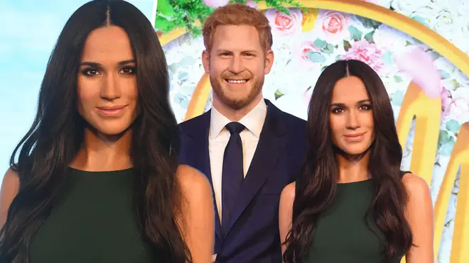 Meghan and Harry have been split up at the London Madame Tussauds