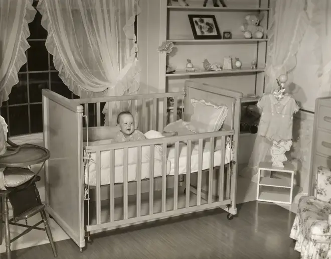 The routine recommends putting your baby to bed at 11pm (stock image)