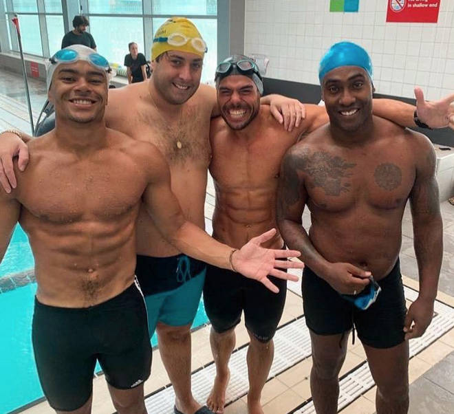 Arg has been training with Simon Webb and Wes Nelson