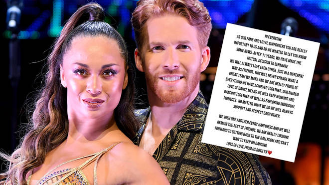 Katya and Neil Jones have announced the end of their marriage