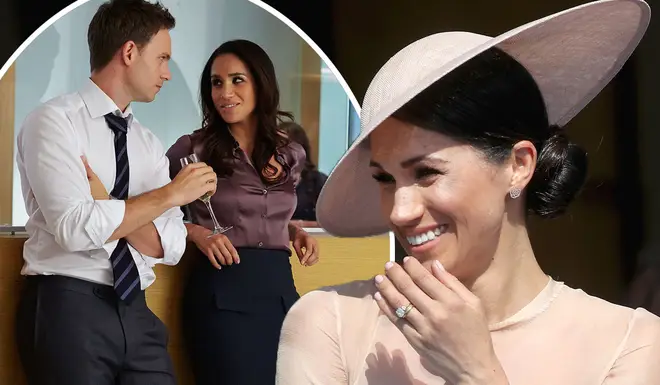 The Suits team paid tribute to the Duchess of Sussex with a hilarious joke in the final series