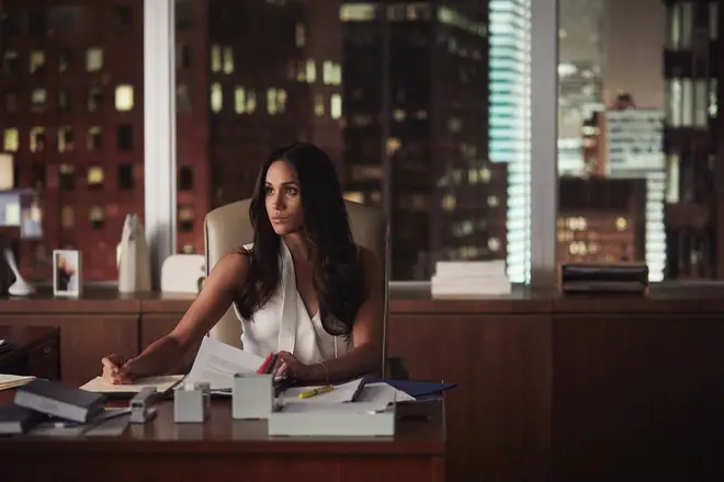 Meghan Markle left Suits in series seven after going public with her engagement