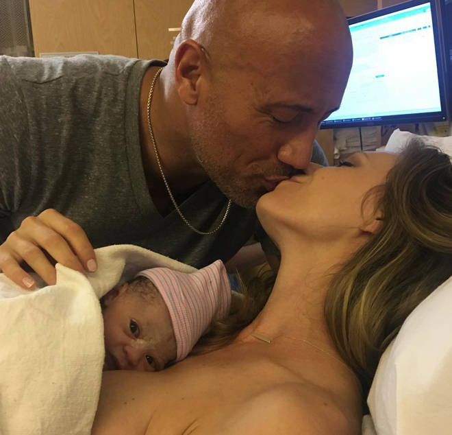 Dwayne Johnson and Lauren have two children together