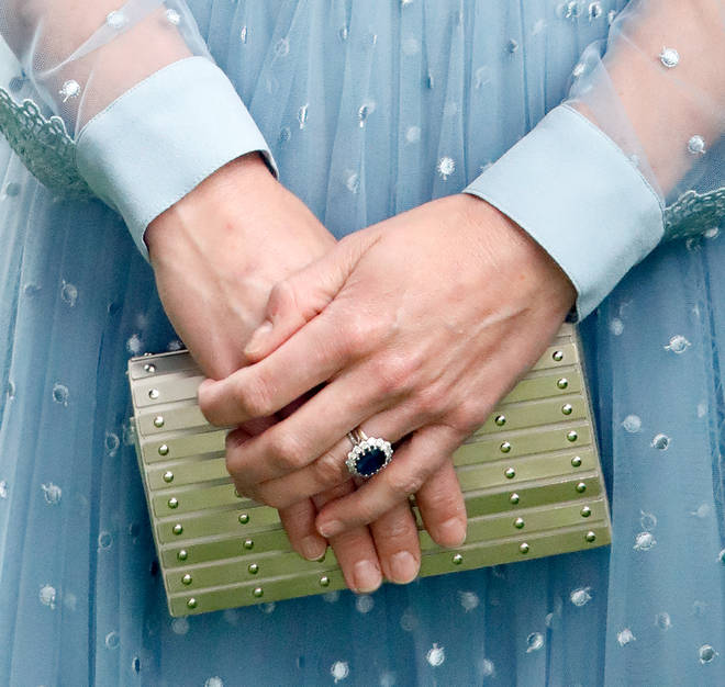 Kate Middleton's ring once belonged to Princess Diana