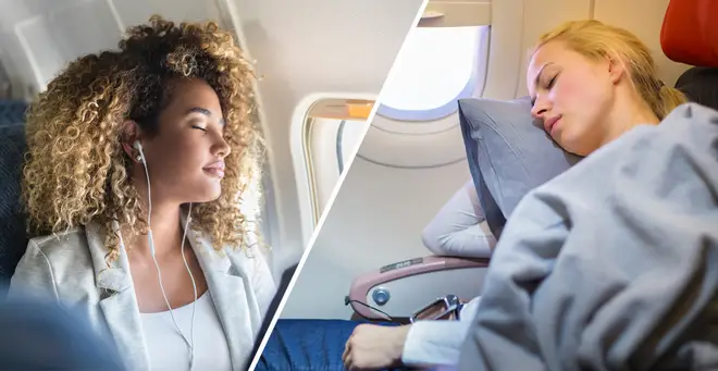 Here's how to get to sleep on a long haul flight