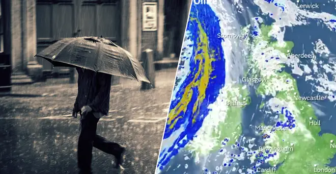 Brits will be hit by gale force winds today