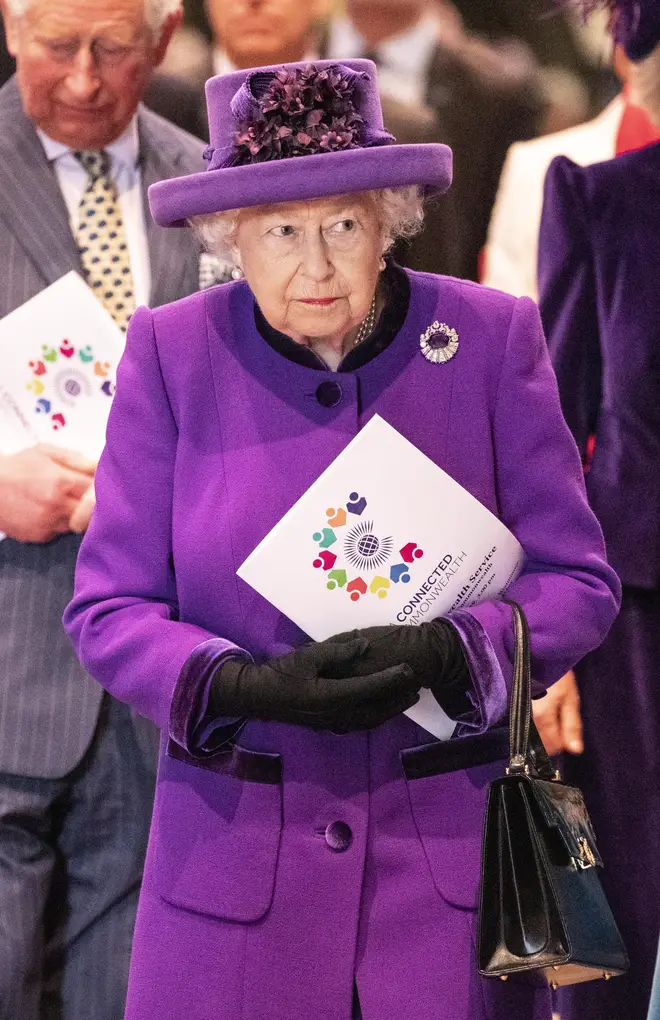 The Queen is always seen in bright colours