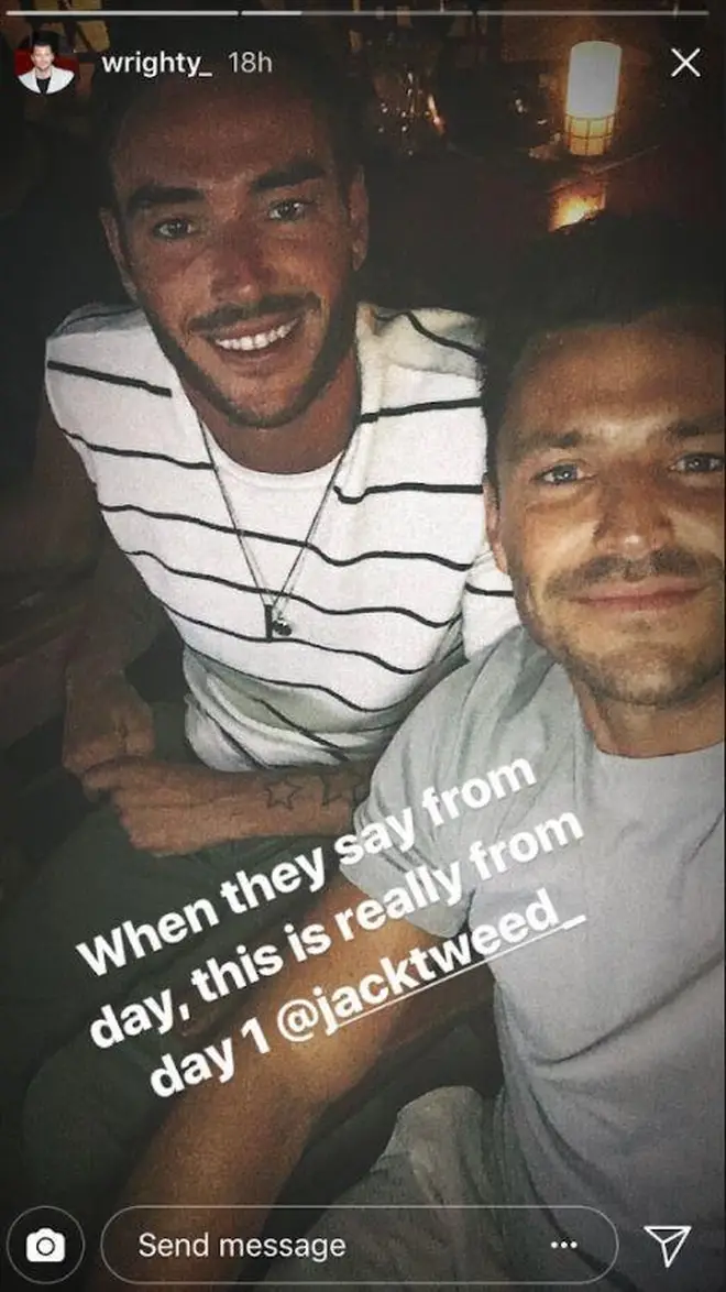 The pair were pictured together last year on a Spanish break