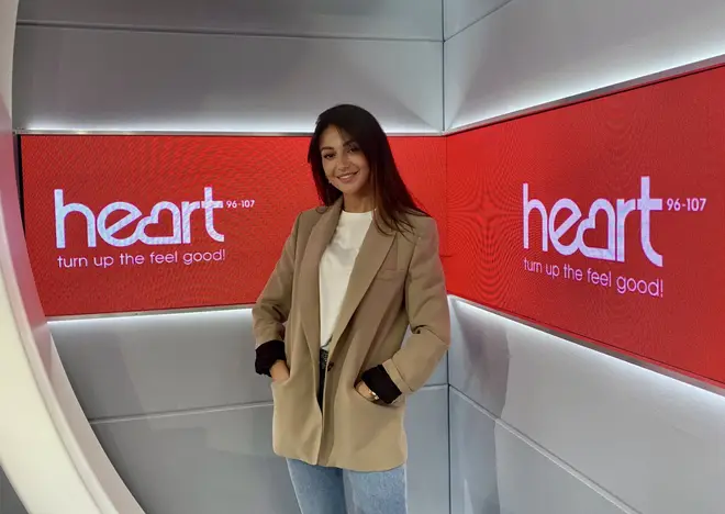 Michelle visited the Heart studios