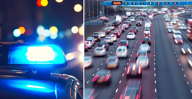 The boy drove the car for miles before being picked up by police (stock images)