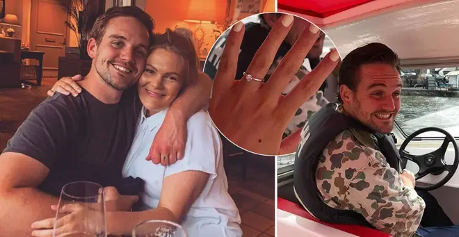 Corrie star James Burrows has proposed to his wife