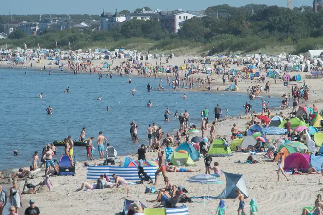 The beaches will likely be very busy this bank holiday