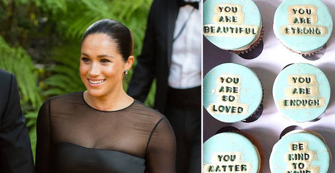 Meghan Markle posted a picture of somes cakes made by the bakery featured in her Vogue issue