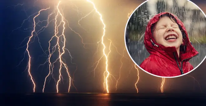 The UK looks set to be hit by thunderstorms this week