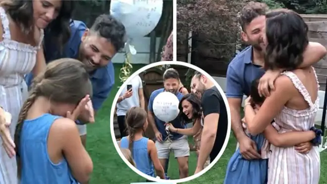 Ryan Thomas' daughter Scarlett was left emotional by the news