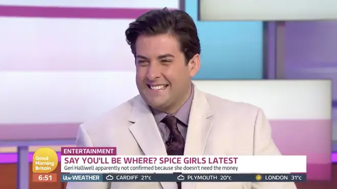 Arg was happy presenting the section and had plenty of laughs with his co-hosts