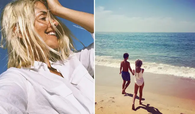 Holly Willoughby has been enjoying the summer with her family