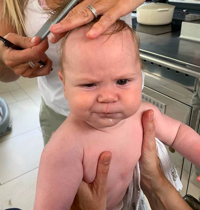 Baby Boy Sports His Famous Father S Iconic Angry Face During First