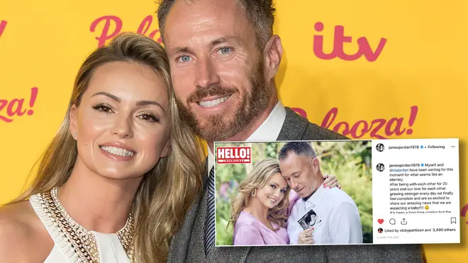 James and Ola Jordan are expecting their first child