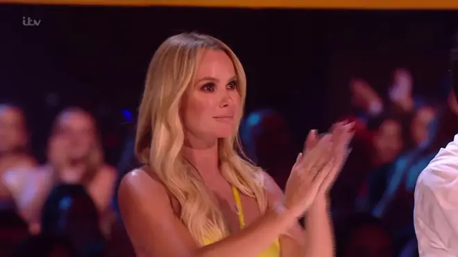 Amanda was reduced to tears by Kseniya's performance