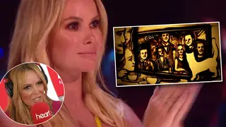 Amanda Holden was visibly moved by the Ukrainian artist