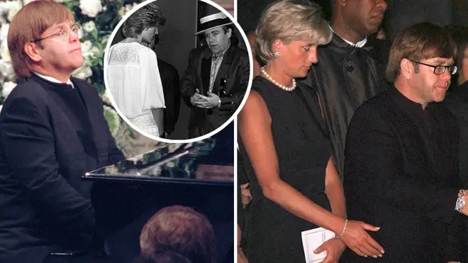 Elton John paid tribute to Princess Diana 22 years after her death