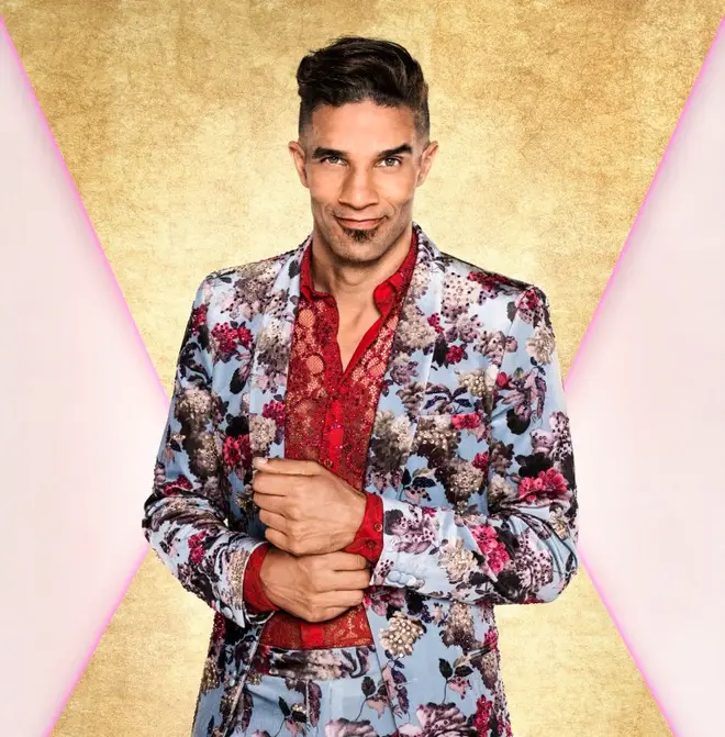 David James is swapping the footballs for the glitter