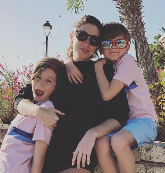 Stacey Solomon has been home schooling her sons Leighton and Zachary for two years