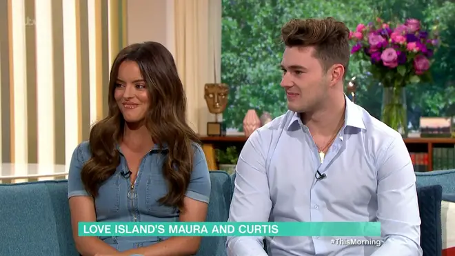 Maura and Curtis spoke about his sexuality on This Morning earlier today