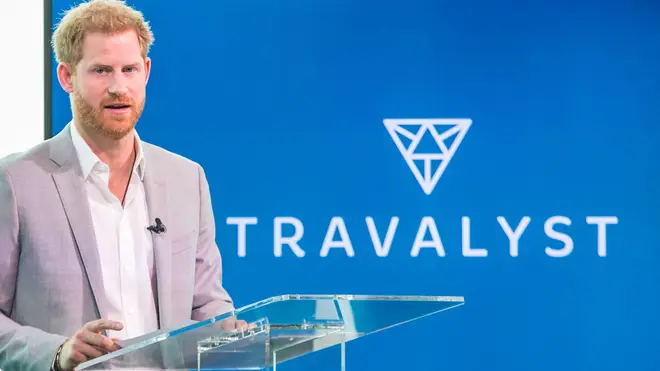 Prince Harry flew commercial to Amsterdam to announce Travalyst