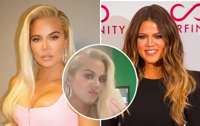 Khloe is looking stunning but fans have expressed concern