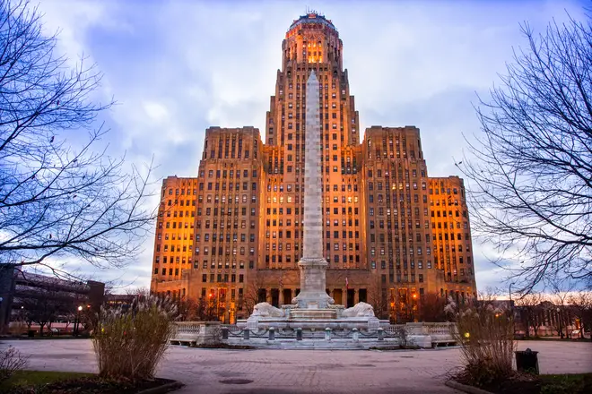 Buffalo's City Hall is an incredible Art Deco building, and features a viewing platform at the top