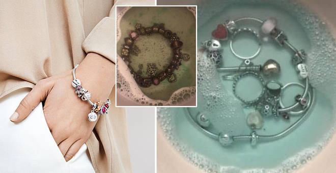 One woman has shared her hack to cleaning a Pandora bracelet