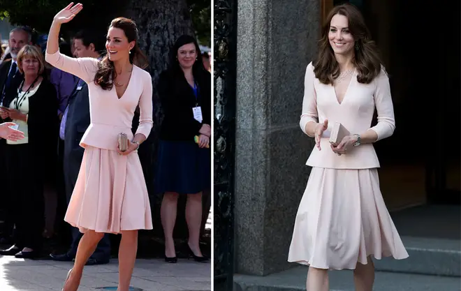 Kate first wore this peplum all the way back in 2011