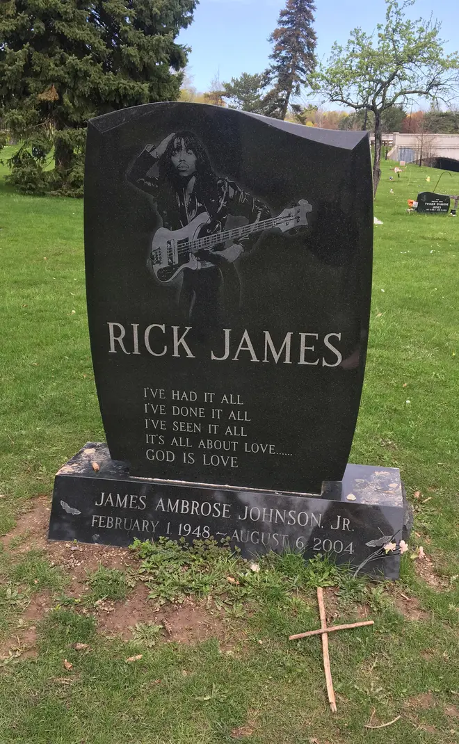 We paid our respects at to funk legend Rick James